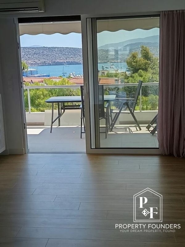 For Sale  | Renovated 70 sq.m. Apartment with Sea View – Varkiza (Alkyonides area) 